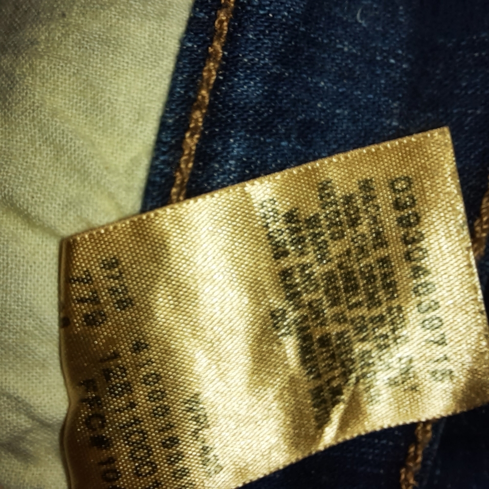 Levi's 512 Perfectly Slimming Boot Cut Blue Jeans SZ 16P - Picture 7 of 10